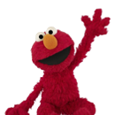 Elmo qui fait bonjour